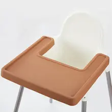 

All-inclusive New Leakproof Heat Resistant Kids Baby Reusable Table Mat Non-slip Silicone highChair Portable Placemat
