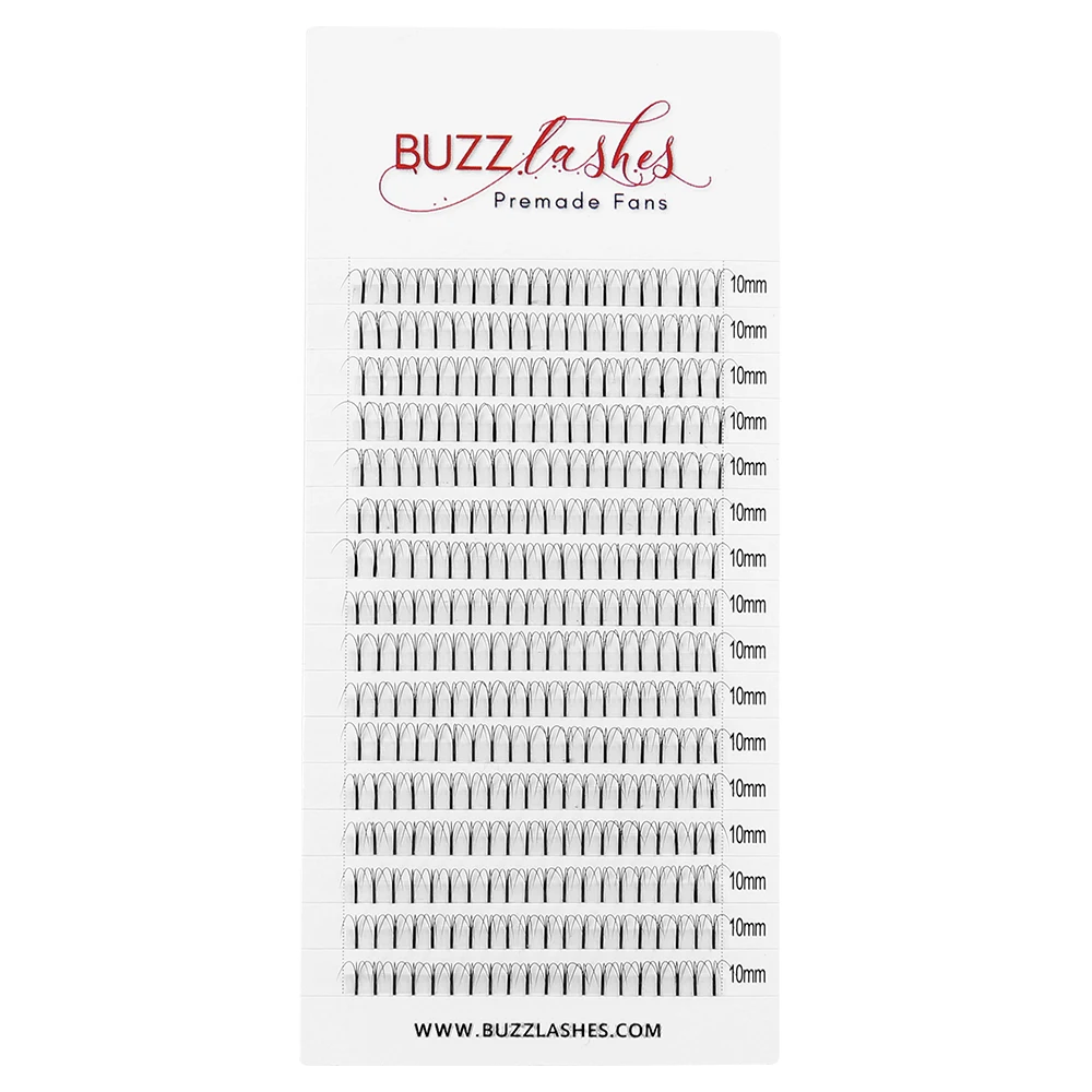 Buzz Lashes 16 линий предварительно изготовленные объемные веера 3d ресницы 0,15 мм C D curl тепло скрепленные русский объем предварительно сделанные ресницы