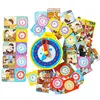 Children Clock Puzzle Educational Toys Time Cognition Good Habits Develop Logical Thinking Training Jigsaw Cards Clock Toys 1