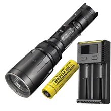 NITECORE SRT7GT фонарик умный селектор кольцо CREE XP-L HI V3 RGB Свет Макс 1000 люмен луч бросок 450 м тактический фонарь