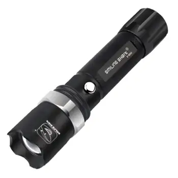 

Durable LED Flashlight Classic Delicate LED Flashlight 3 Modes 280LM Rotating Zoom Torch Glare Lamp Light with Battery