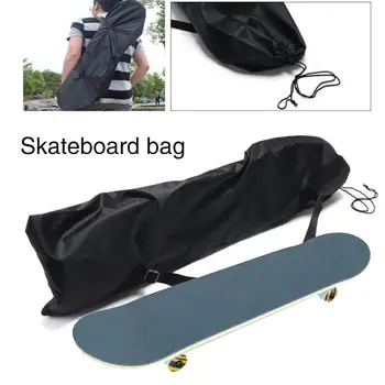 

Thicken Carrying Storage Bag Backpack for Skateboard Kick Skate Scooter Black