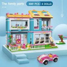 Star Livi's House Building Compatible Legoinglys Friend For Girls figures Stacking Bricks Toys for Children with Figures Cars 