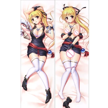 

MMF Yoake Mae yori Ruriiro na sexy Mai Asagiri & Feena Fam Earthlight pillow cover Crescent Love Dakimakura body Pillowcase