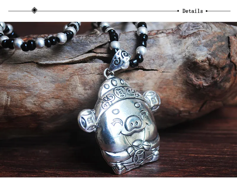 Yumfeel винтажные серебряные подвески с изображениями животных и ожерелья женские богемные ювелирные ожерелья