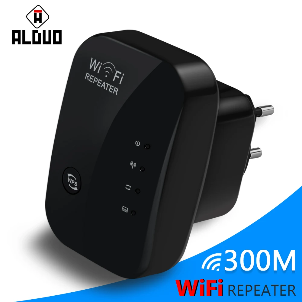 Wi Fi роутер ALANGDUO ретранслятор 802.11N/B/G 300M компьютерный сетевой расширитель