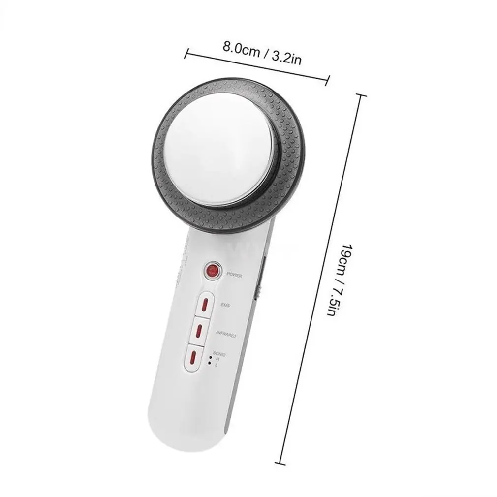 Three-In-One Slimming Instrument Massager Led Beauty Instrument Ems Ultrasonic Micro-Electric Skin Shaping Instrument