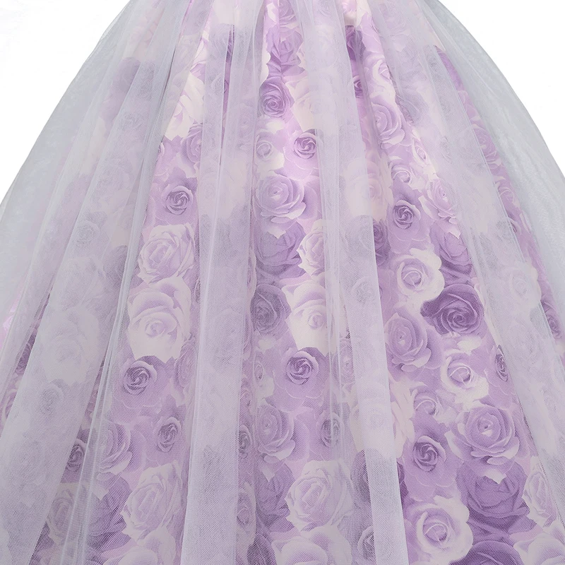 Tennage Girls Long Tulle Dress Wedding Flower Girls Dresses For Girls 6 7 8 9 10 11 12 13 14 Years Party Clothing Evening Grown