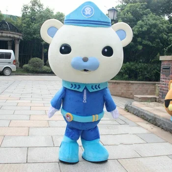 

Cosplay Lovely Polar Bear Penguin Octopus Movie Mascot Costume Suit Carnival Apparel Cartoon Character Birthday Clothes Gift