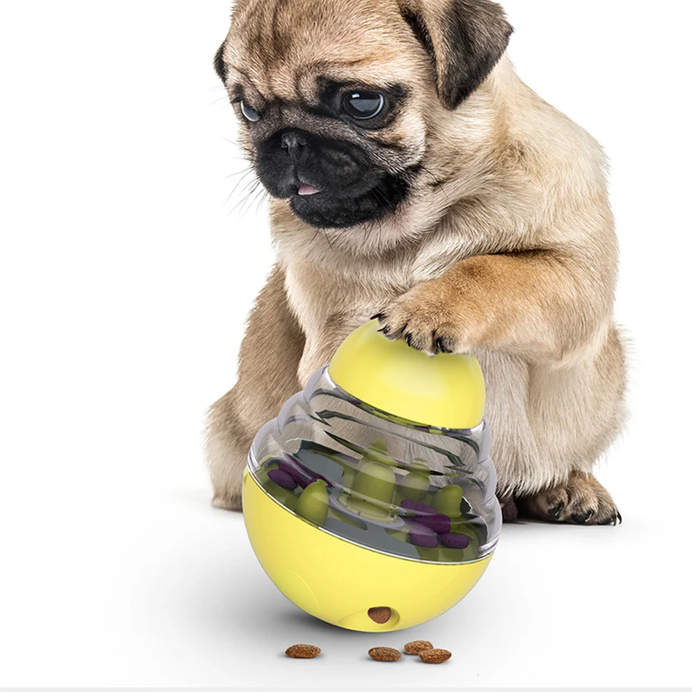 

Interactive Dog Toys Slow Food Ball Food Dispenser l Smarter Pet Toys For Dogs Playing Training Balls Pet Supplies