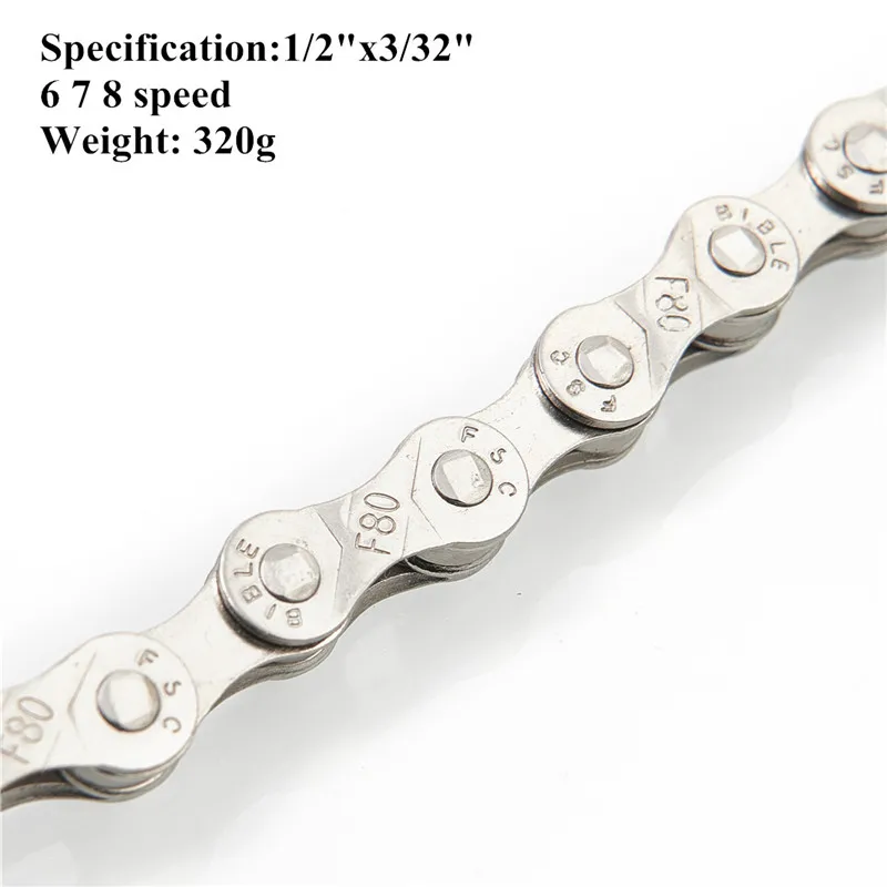 Discount Universal mtb Mountain Bike Bicycle Chain 6 7 8 9 10 Speed Gold silver hollow ultra-light Variable 116L road Bike chain parts 2