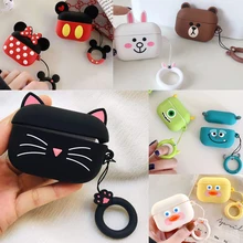 Принципиально для Airpods Pro Чехол с милым рисунком кота кремния Защитный чехол coque для Apple Ipad Air накладки для Surface pro 3 наушники-вкладыши tws Bluetooth наушники чехол