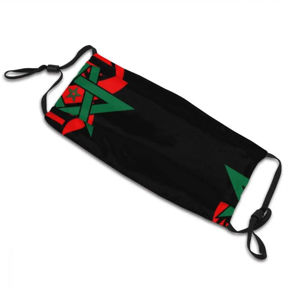 Марокканский флаг многоразовая маска для лица взрослых My DNA Марокко против дымки