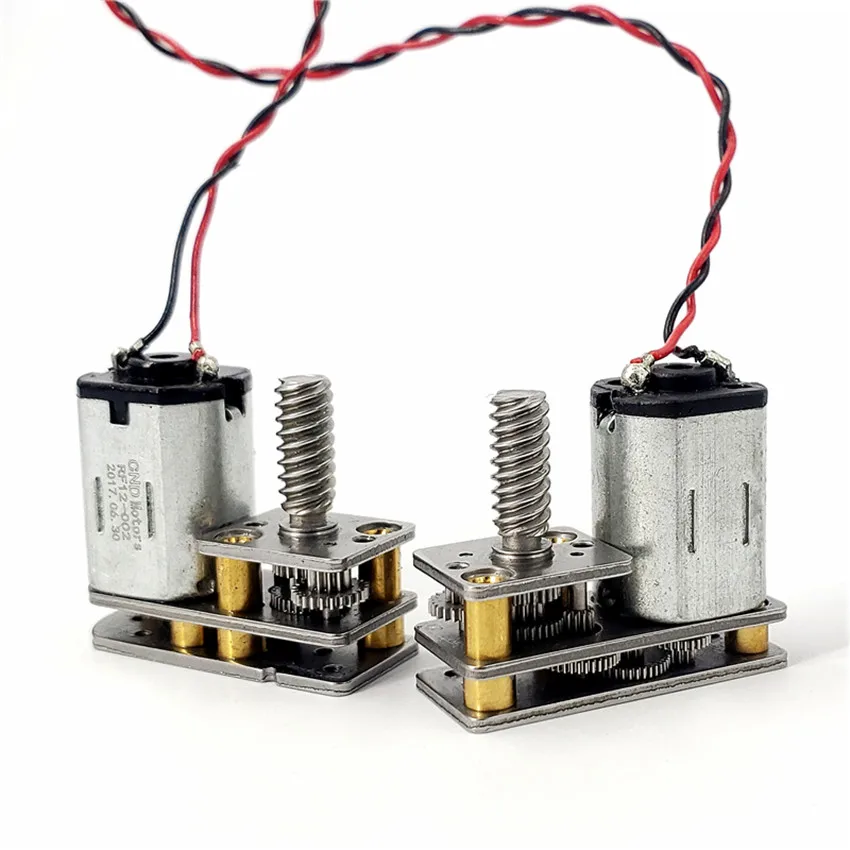 1PC N20 Mini Geared Motor 1.5 6V Reduction Gear DC Motor Threaded Shaft Robot Reduction Motor Door Locks Power Motor Accessories|DC Motor| - AliExpress