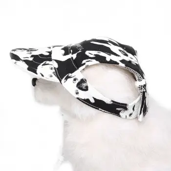 

Pet Dog Cute Baseball Cap Fashion Stripes Camo Hat Small Dogs Summer Outdoor Adjustable Hats Grooming Headwear Pet Supplies