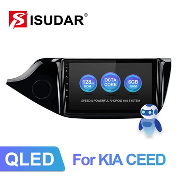 

ISUDAR V72 QLED Android 10 Car Radio For Kia CEED Cee'd 2 JD 2012-2016 GPS Car Multimedia Octa Core RAM 6GB ROM 128G 4G no 2din