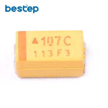 

20PCS 16V 100UF 107C Chip Tantalum Capacitor C size 6032 SMD