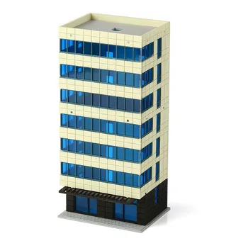 

N Scale Outland Models Colored Modern City White Building Grand Apartment