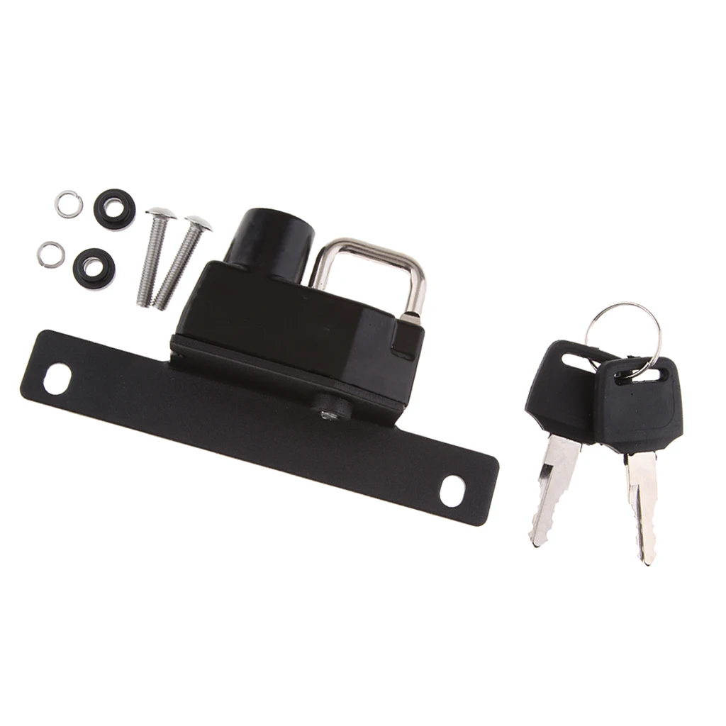 Motorcycle Motorbike Right Side Helmet Lock with Two Keys Set for BMW R Nine T 2014-2016