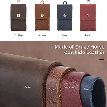 

Retro Style Leather Earphone Storage Bag for Microsoft Surface Earbuds Headphone Charging Case Protective Cover Shell