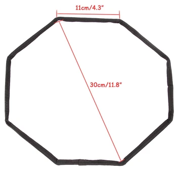 

Universal Slr Camera Top Flash Diffuser Octagonal Camera Cover Softbox 30Cm Portable Speedlite Photo Studio Softbox For Yongnu