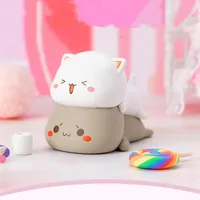 Orijinal şeftali kedi Let aşk birinci seri kör kutu oyuncaklar bebek rastgele bir sevimli Anime figürü hediye ücretsiz kargo