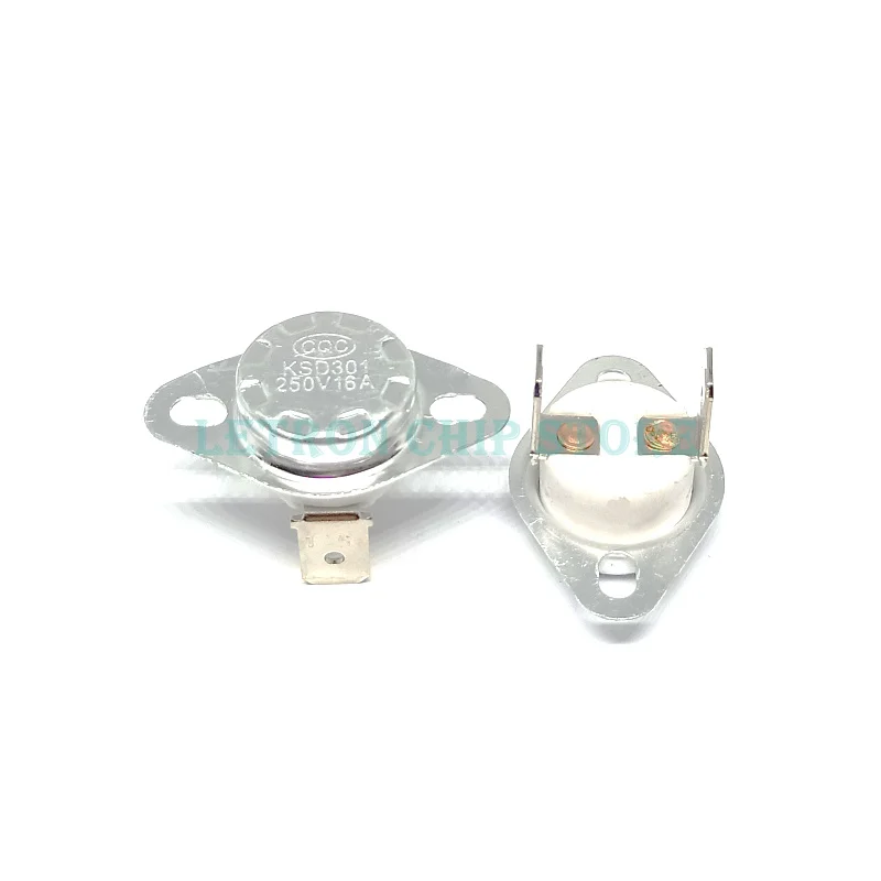 KSD301 KSD302 Thermostat Switch 250V 16A KSD301A Ceramic Normally Closed 40C 50C 70C 80C 90C 100C 120C 130C 140C 150C Centigrade thermostat switch