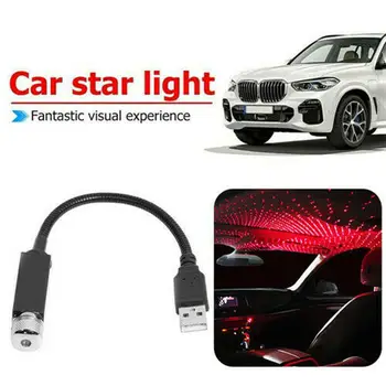 

Car Roof Lights Car Atmosphere Lamp USB Night Light Fantastic Romantic Luminous Star KTV Party New Year Holiday Lighting