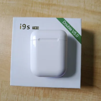 

New i9s TWS Bluetooth Earphone 5.0 in-ear mini Wireless Headsets Bass stereo Earbuds for all Smart phone pk i7 i10 i11 i12 tws