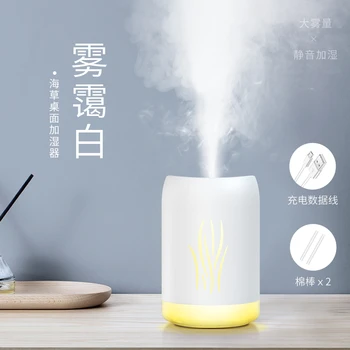 

Modern White Cute Electronic Incense Burner Portable Fountain Nebulizer Essential Oils Ultrasonic Aroma Lamp Smoke Decor II50XXL