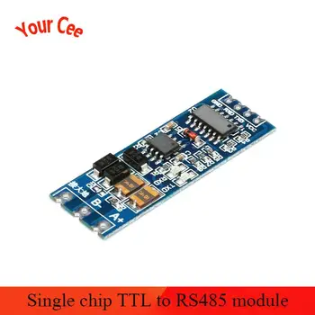 

5pc Single chip TTL to RS485 module UART Level Mutual Conversion Hardware Automatic Flow Control 3.3V 5V