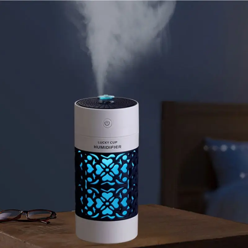 

LED Mini Air Humidifier Essential Oil Diffuser Color Night Light Electric USB Aromatherapy Maker for Home Office Car