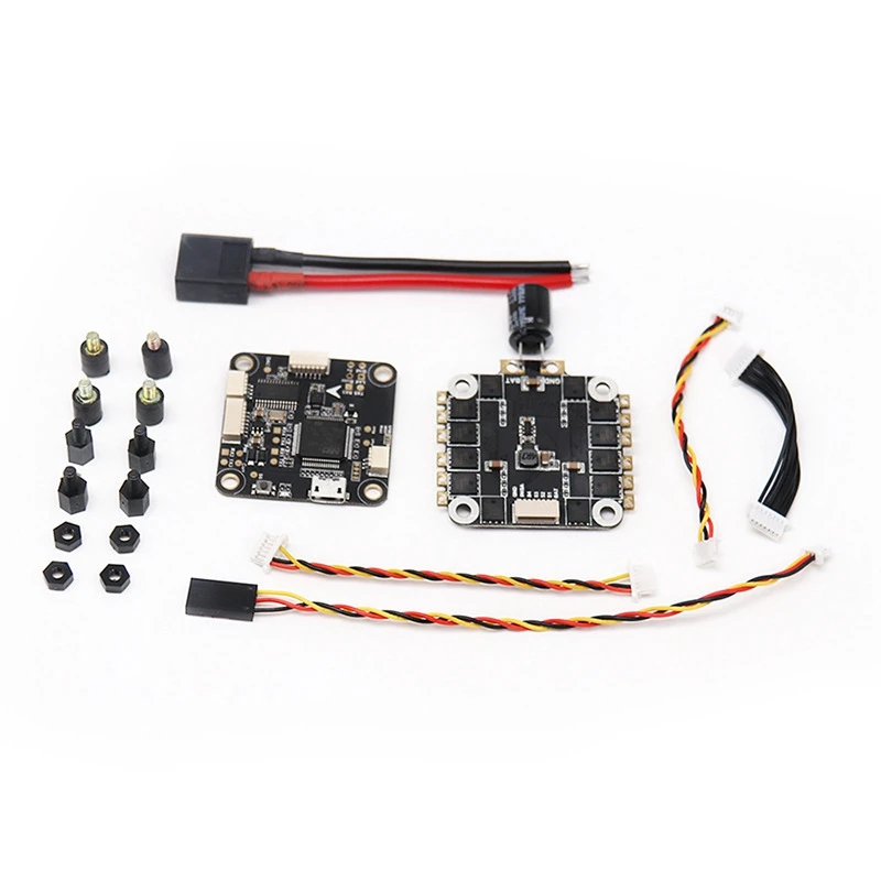 F4 Betaflight Контроллер полета OSD & 40A Blheli S 2 5S DSHOT ESC для радиоуправляемых дронов|Детали