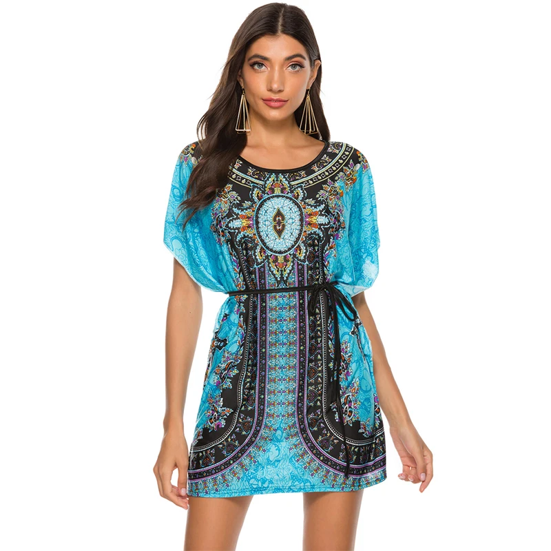 

american clothing omighty Bohemian Dress Explosion Bing Hot 2020 New Dress Women