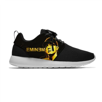 

Eminem Hip Hop Rapper Cool Fashion Classic Funny Kids Sport Running Shoes Casual Breathable 3D Print Sneakers Boys Children Girl