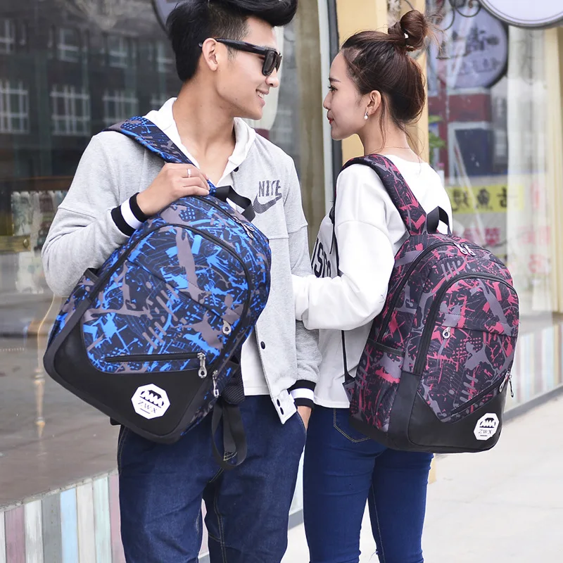women Men Backpacks Camouflage Printing School Bag Travel Backpack 3pcs/Sets children Schoolbags for Teenage Boys grils Bag back