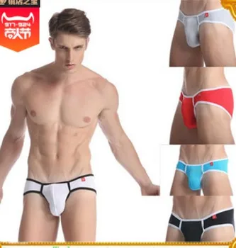

wholesale low price 3pcs/lot men's Sexy U convex modal breathable youth briefs underwear 8c