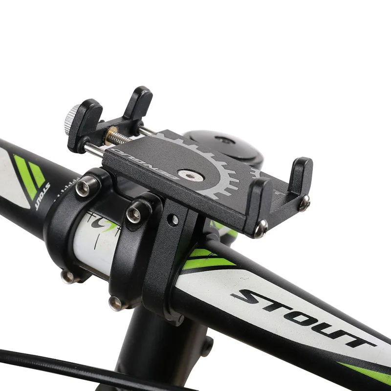 Montieren Fahrrad Telefon Navigation Feste Halterung Moto Lenker Aluminium Legierung Handy Halter f