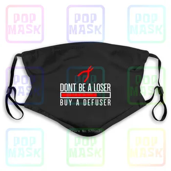 

Anti Pollution Mask Cs:Go Gaming Dont Be A Loser Counter Strike Replaceable Filter Anti-PM2.5