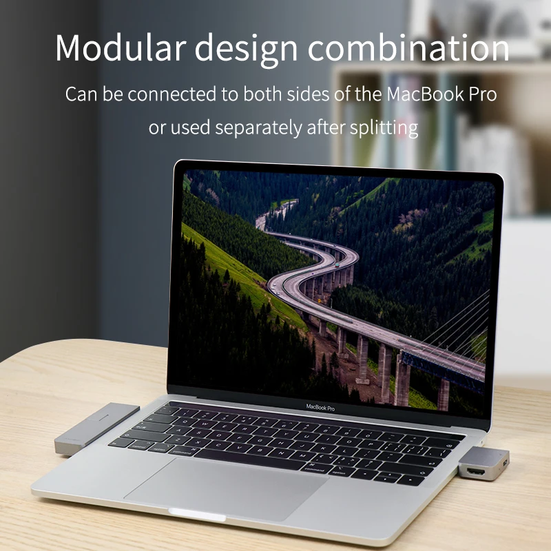 Ceny Hagibis USB C hub typ adaptera c na HDMI USB 3.0 RJ45 Gigabit Ethernet SD TF PD ładowanie konwerter do macbooka Pro Air Samsung S10