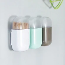 Магнитный держатель зубочистки контейнер портативная зубочистка холодильник Коробки Микроволновая печь бытовая духовка Диспенсер Для Зубочисток