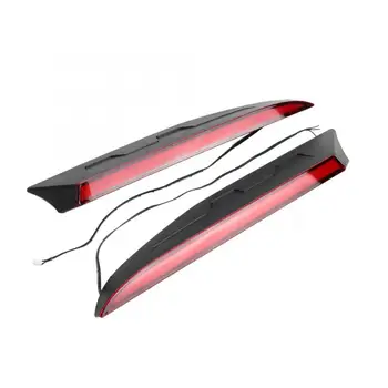 

Bulbs 2Pcs Two-Functional Car LED Rear Bumper Tail Pillar Brake Light Fit for Suzuki Swift 2018-2019 Decorative Atmosphere Lamps