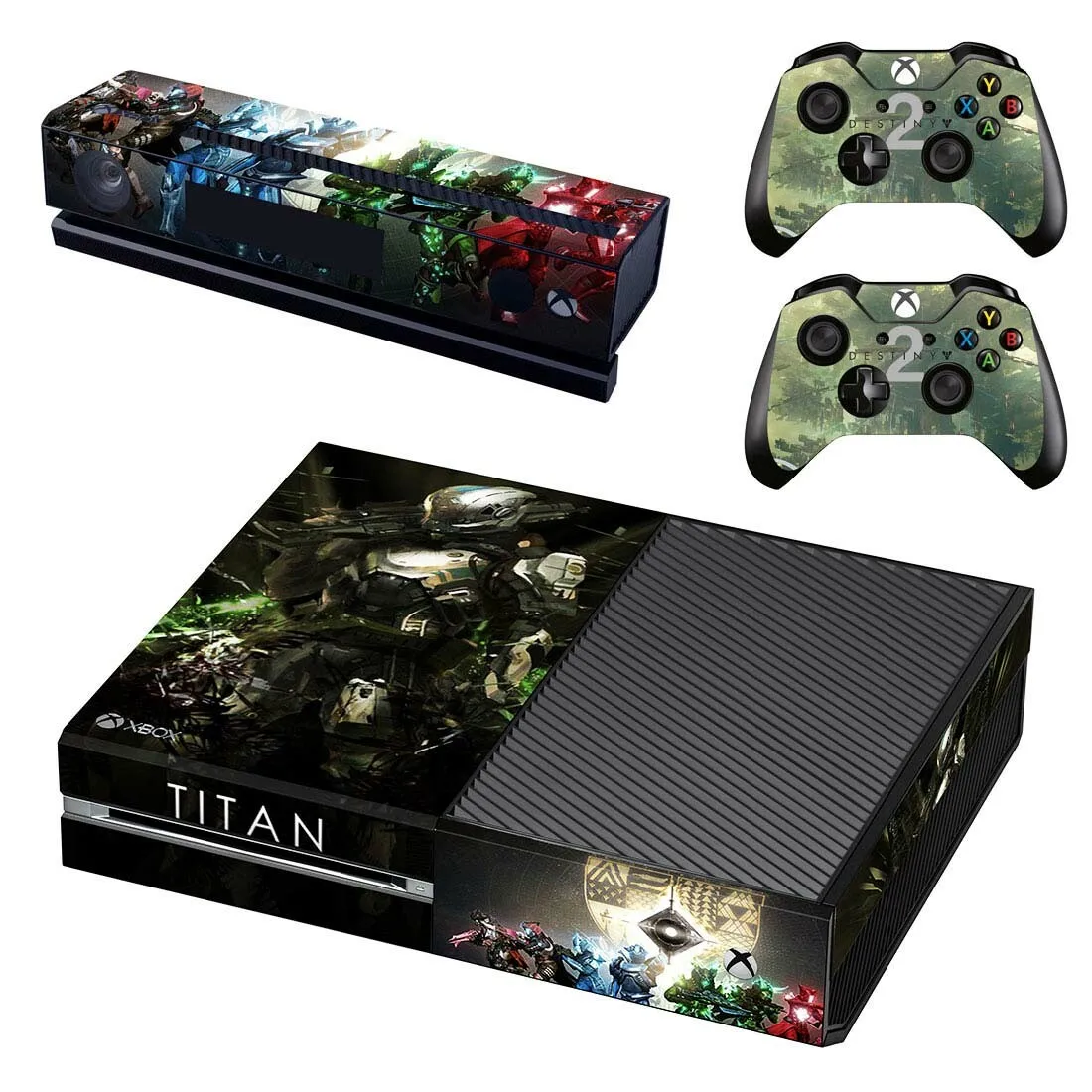 Destiny 2 Стикеры s для xbox one из винила и кожи Стикеры наклейки для домашнего декора для xbox one консоль игровой Кинект-два контроллера