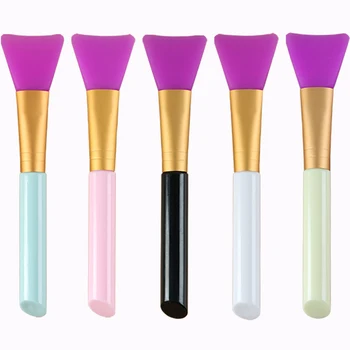 

10pcs/lot Soft Silicone Mask Brushes DIY Mud Mixing Facial Foundation Skin Makeup Brushes Cosmetic Face Care Tool