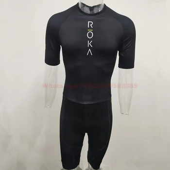 

black tights pro Team sports clothing 2020 men skinsuit bike Cycling Jersey Triathlon suit summer Running swimming ropa ciclismo