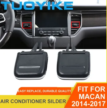

Car Front Left / Right Air Conditioning Center A/C Vent Grille Silder Outlet Tab Clip Repair Kit For Porsche Macan 2014-2017