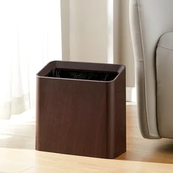 Modern Wood Trash Can Nordic Simple Rectangle Cover Black Trash Can Natural Recycle Bote De Basura Kitchen Accessories GTJ50 Modern Wood Trash Can Nordic Simple Rectangle Cover Black Trash Can Natural Recycle Bote De Basura Kitchen Accessories GTJ50