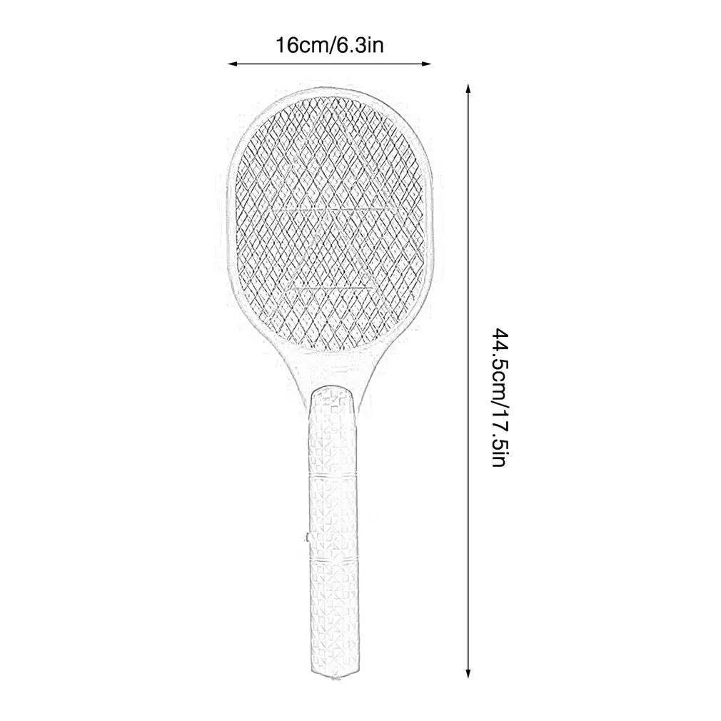 Портативная электрическая Теннисная ракетка с питанием от батареи, легкая мухобойка от насекомых, насекомых, мух, Отпугиватель комаров, мухобойка, мухобойка