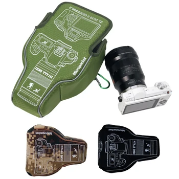 

portable shockproof Camera Bag case For Canon EOS M50 M5 M3 M6 Markii with 18-150mm lens protective Cover Pouch