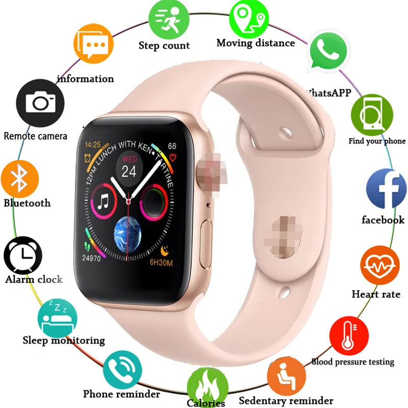 

F10 Smart Watch Full Touch Screen Heart Rate Blood Pressure Sports Tracker Fitness PK P80 N99 NY07 Watches Connect Android IOS